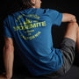 Y/OSEMITE Short Sleeve Crew Neck - Baltic Blue | James Perse Los Angeles