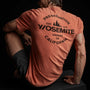Y/OSEMITE Short Sleeve Crew Neck - Bonfire Pigment | James Perse Los Angeles