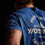 Y/OSEMITE Short Sleeve Crew Neck in Current/Shell | James Perse Los Angeles