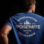 Y/OSEMITE Short Sleeve Crew Neck in Current/Shell | James Perse Los Angeles