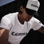 CA Gothic Short Sleeve Crew in White | James Perse Los Angeles