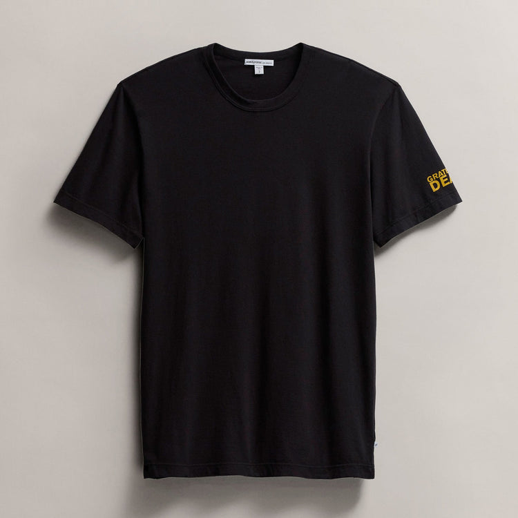 Men's Grateful Dead Short Sleeve in Black/Comet | James Perse Los Angeles