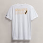 Men's Short Sleeve Crew Grateful Dead Sphere in White/Cadmium | James Perse Los Angeles