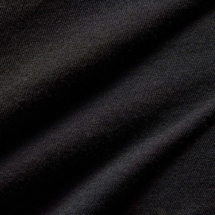 LA Gothic Short Sleeve Crew in Black | James Perse Los Angeles