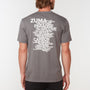 Malibu Beach Graphic Tee In Racoon Grey | James Perse Los Angeles