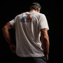 Mountain Graphic Crew in White | James Perse Los Angeles