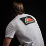 Short Sleeve Crew Alpine Graphic in White | James Perse Los Angeles