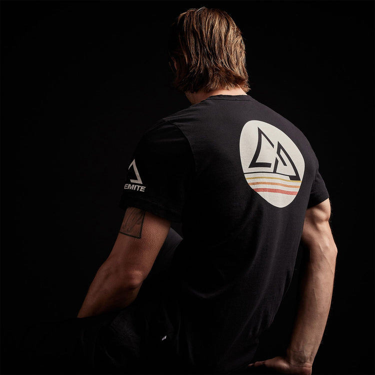 short sleeve crew yosemite hiking black mlj3311vk | James Perse Los Angeles 