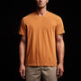 Malibu Shoreline Graphic Crew in Citrine Pigment | James Perse Los Angeles