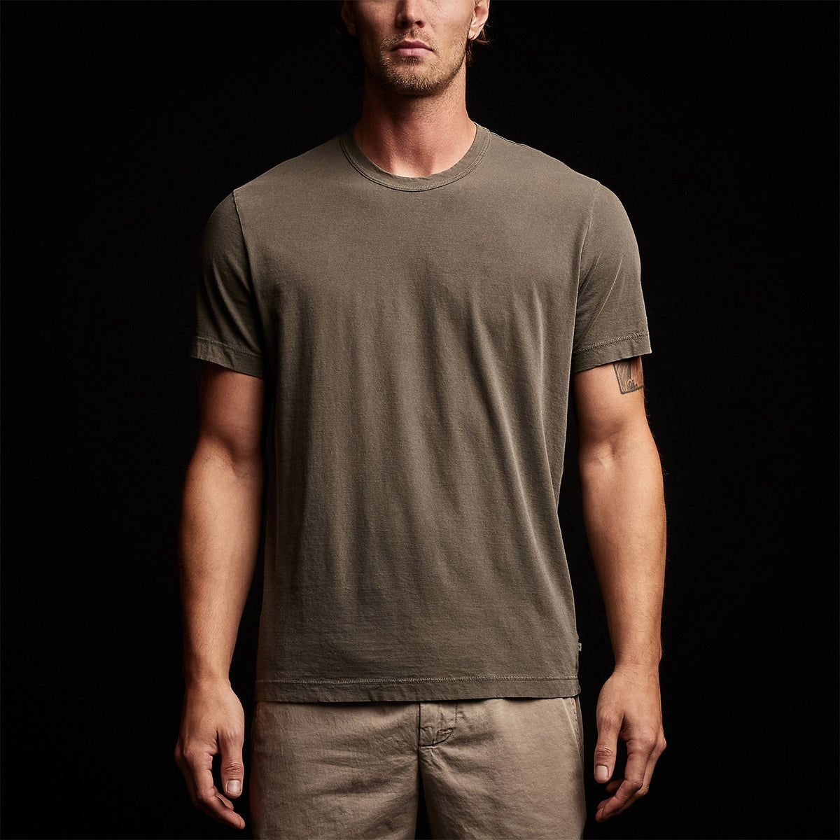 Malibu Shoreline Graphic Crew in Platoon Pigment | James Perse Los Angeles