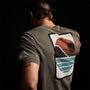 Malibu Shoreline Graphic Crew in Platoon Pigment | James Perse Los Angeles