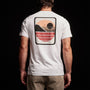 Malibu Shoreline Graphic Crew in White | James Perse Los Angeles