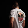 Malibu Shoreline Graphic Crew in White | James Perse Los Angeles