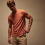 Short Sleeve Crew Neck in Adobe Pigment | James Perse Los Angeles