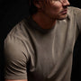 Short Sleeve Crew Neck in Ammo Pigment | James Perse Los Angeles
