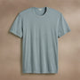Short Sleeve Crew Neck in Azure Pigment | James Perse Los Angeles