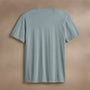 Short Sleeve Crew Neck in Azure Pigment | James Perse Los Angeles