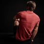 Short Sleeve Crew Neck - Brick Pigment | James Perse Los Angeles
