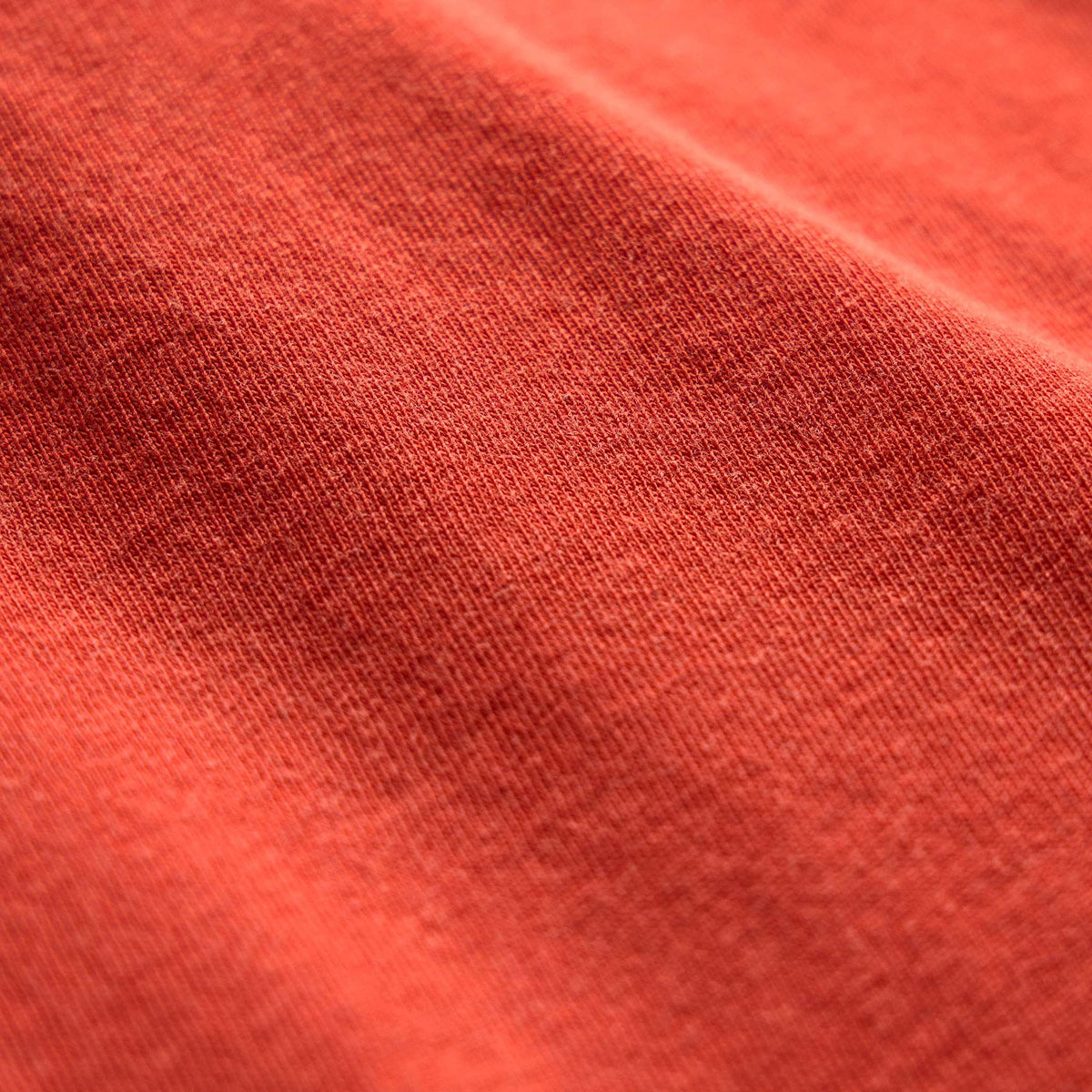 Short Sleeve Crew Neck in Blood Orange Pigment | James Perse Los Angeles