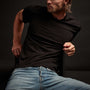 3 Pack  Short Sleeve Crew Neck - Black/White/Carbon Pigment | James Perse Los Angeles