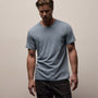 Short Sleeve Crew Neck in Bluestone Pigment | James Perse Los Angeles