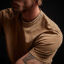 Short Sleeve Crew Neck - Bronze Pigment | James Perse Los Angeles