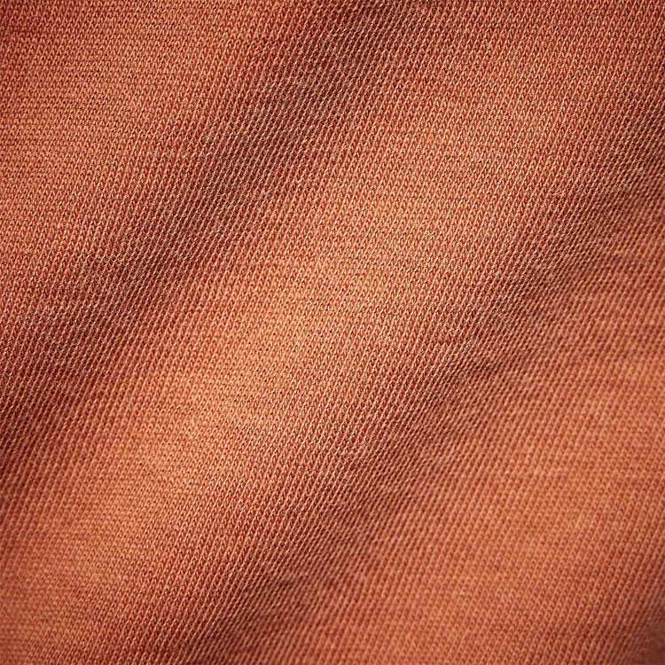 Short Sleeve Crew Neck in Bonfire Pigment | James Perse Los Angeles