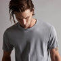 Short Sleeve Crew Neck in Breeze Pigment | James Perse Los Angeles
