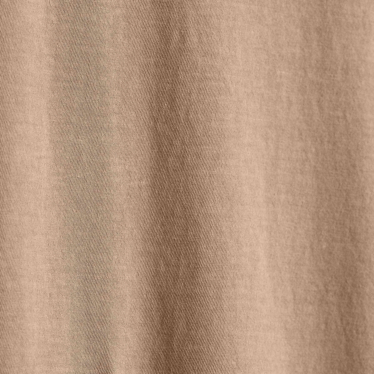 Short Sleeve Crew Neck in Coffee Pigment | James Perse Los Angeles FLAT