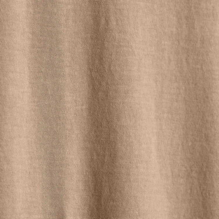 Short Sleeve Crew Neck in Coffee Pigment | James Perse Los Angeles FLAT