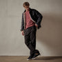 Short Sleeve Crew Neck in Claret Pigment | James Perse Los Angeles