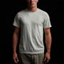 Short Sleeve Crew Neck in Celery Pigment | James Perse Los Angeles