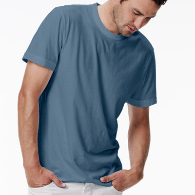 Short Sleeve Crew Neck in Carbon | James Perse Los Angeles