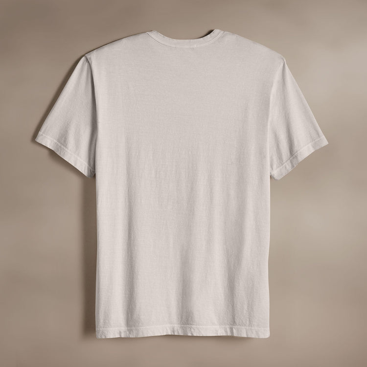 Short Sleeve Crew Neck in Canvas Pigment | James Perse Los Angeles