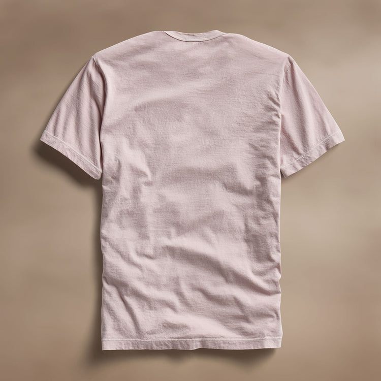 Short Sleeve Crew Neck in Degas Pigment | James Perse Los Angeles