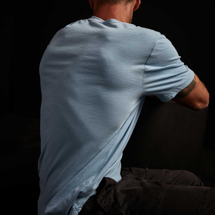Short Sleeve Crew Neck - Delta Pigment | James Perse Los Angeles