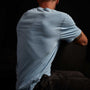 Short Sleeve Crew Neck - Delta Pigment | James Perse Los Angeles