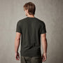 Short Sleeve Crew Neck in Dark Olive Pigment | James Perse Los Angeles