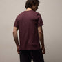 Short Sleeve Crew Neck In Dark Plum | James Perse Los Angeles