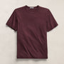 Short Sleeve Crew Neck In Dark Plum | James Perse Los Angeles