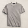 Short Sleeve Crew Neck in Fog Pigment | James Perse Los Angeles