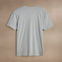 Short Sleeve Crew Neck  in Grey Glacier Pigment | James Perse Los Angeles