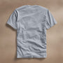 Short Sleeve Crew Neck in Grey Sky Pigment | James Perse Los Angeles