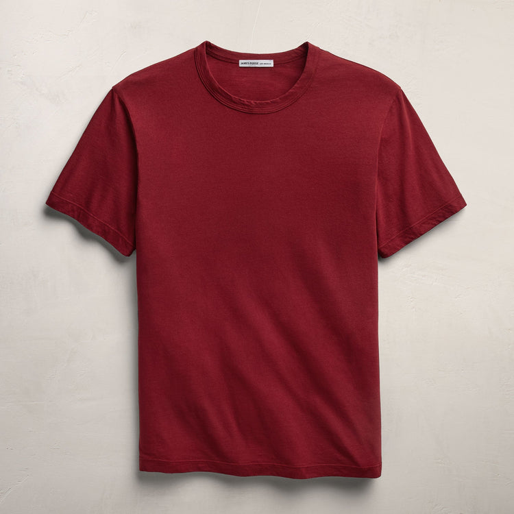Short Sleeve Crew Neck in Heat | James Perse Los Angeles
