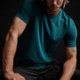 Short Sleeve Crew Neck in Jewel | James Perse Los Angeles