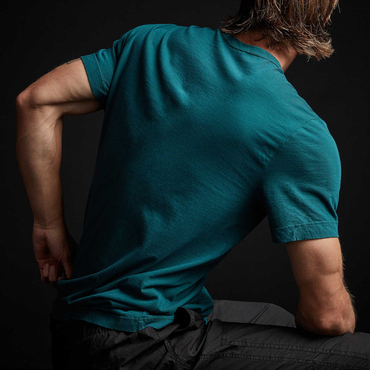 Short Sleeve Crew Neck in Jewel | James Perse Los Angeles