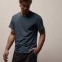 Short Sleeve Crew Neck in Lake Pigment | James Perse Los Angeles