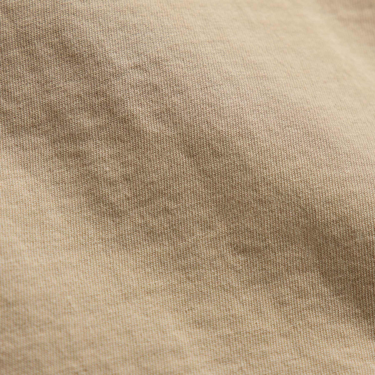 Short Sleeve Crew Neck in Light Khaki Pigment | James Perse Los Angeles