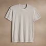 Short Sleeve Crew Neck  in Light Mist Pigment | James Perse Los Angeles