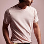 Short Sleeve Crew Neck in Nougat Pigment | James Perse Los Angeles